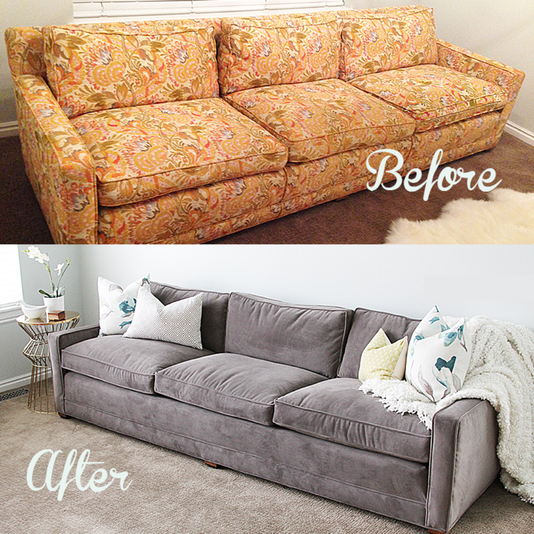 Why Buy New Sofas When You Could Reupholster Yours?