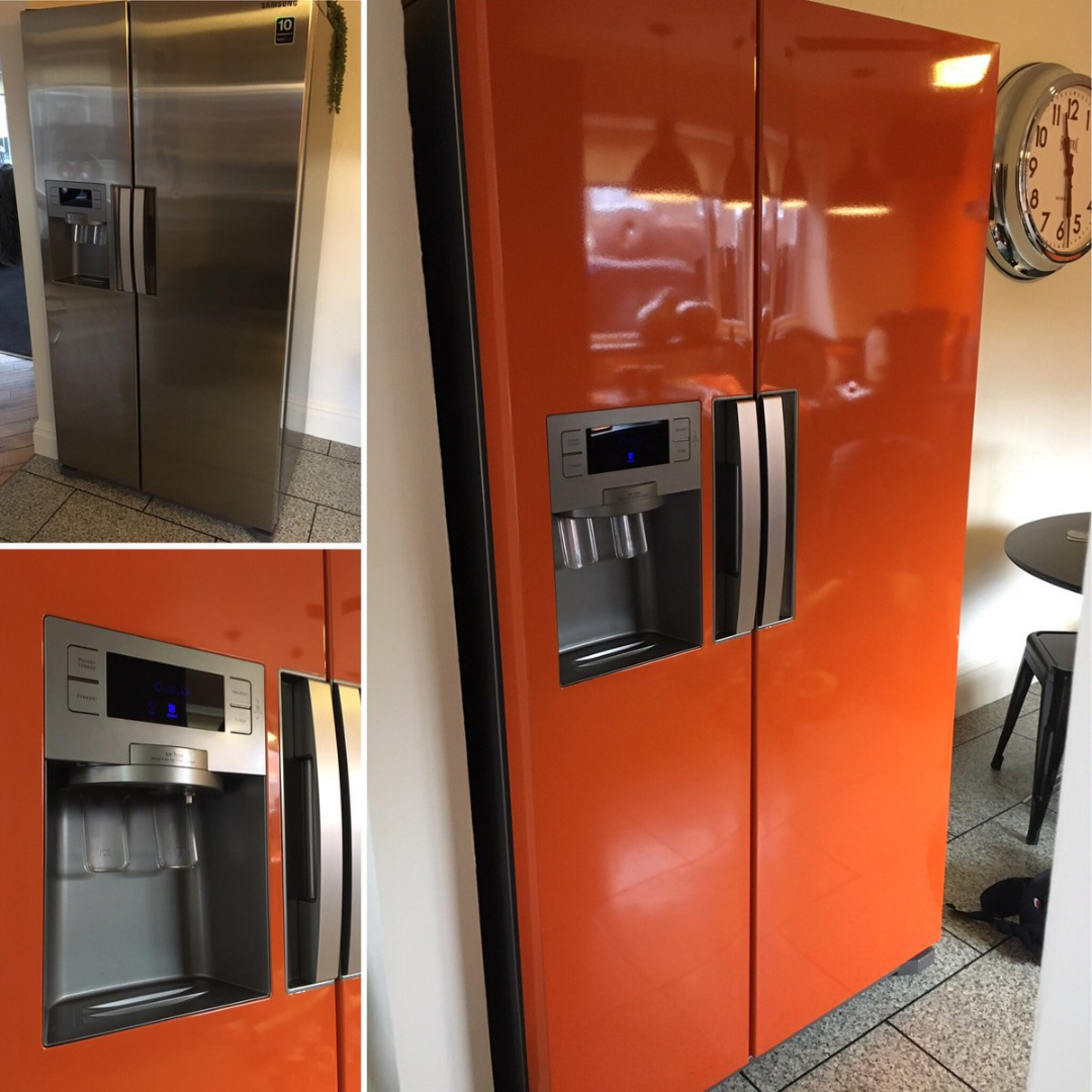 How To Recolour Your Kitchen Appliances with Vinyl Wrap